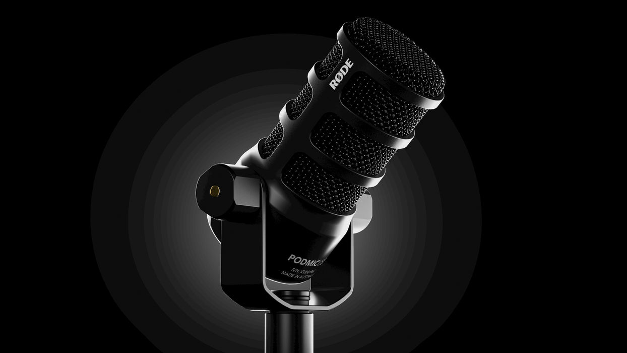 Rode PodMic USB and XLR Dynamic Broadcast Microphone