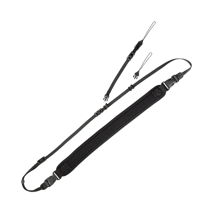 Op/Tech Mirrorless Sling with Mini QD Loop Connector & Mini QD Extension Tether, 27.5-32" - Black