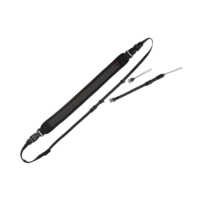 Op/Tech Mirrorless Sling with Mini QD Loop Connector & Mini QD Extension Tether, 27.5-32" - Black