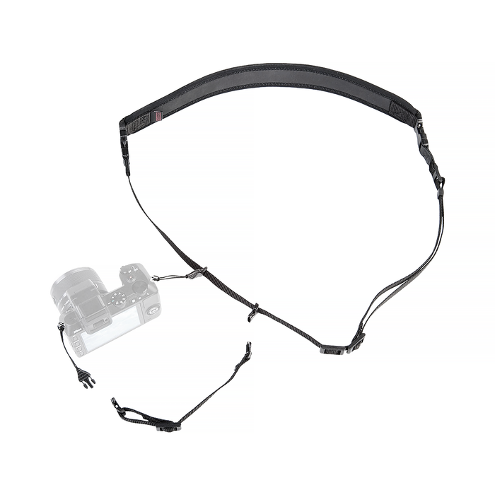 Op/Tech Mirrorless Sling with Mini QD Loop Connector & Mini QD Extension Tether, 27.5-32" - Black
