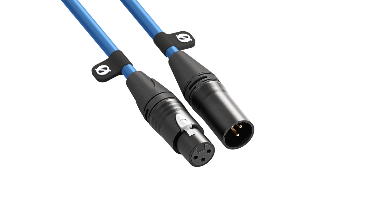 Rode XLR Male to XLR Female Cable, 9.8' (3m) - Blue