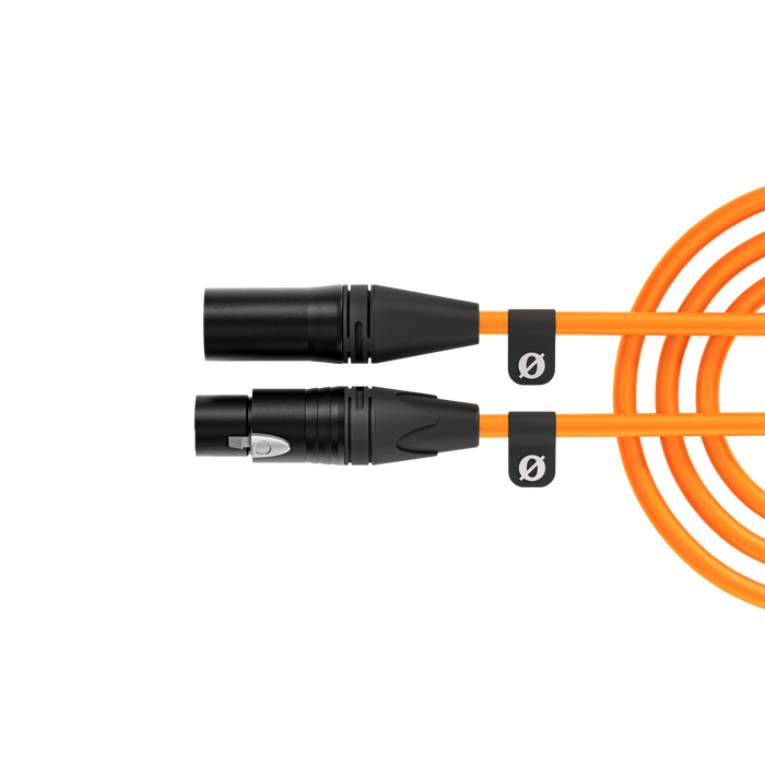 Rode XLR Male to XLR Female Cable, 9.8' (3m) - Orange