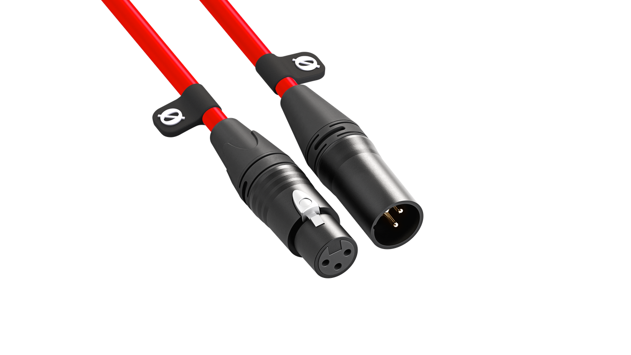 Rode XLR Male to XLR Female Cable, 19.7' (6m) - Red