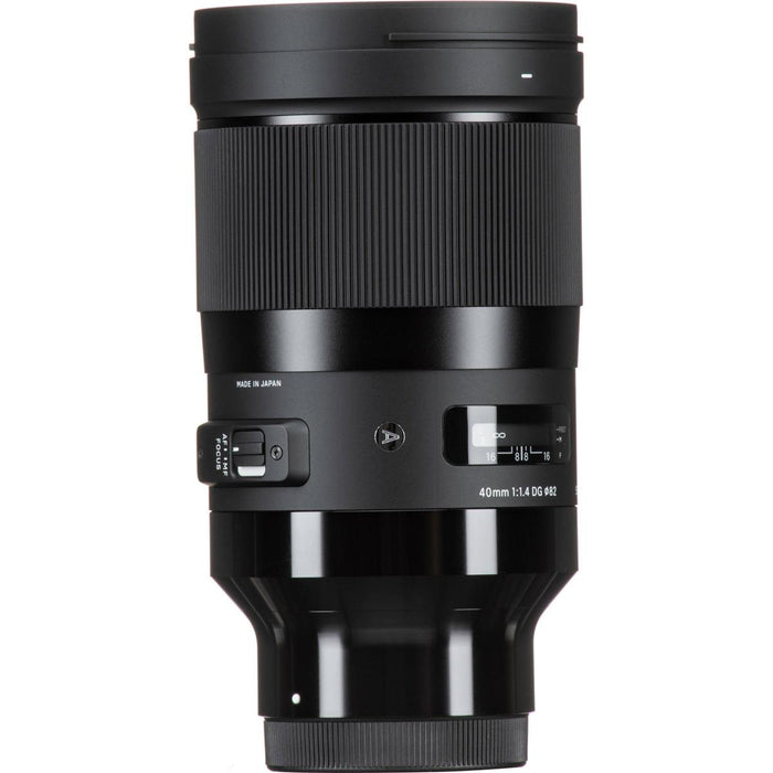 Sigma 40mm f/1.4 Art DG HSM Lens - Sony E Mount