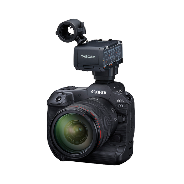 Tascam CA-XLR2d-C XLR Microphone Adapter Kit for Canon Cameras