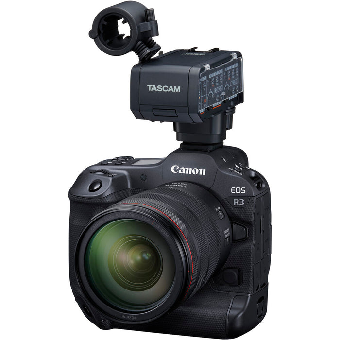 Tascam CA-XLR2D-C XLR Microphone Adapter for Canon Mirrorless Cameras