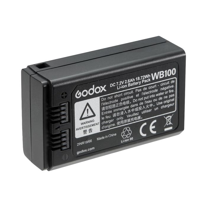Godox WB100 Battery for AD100pro Pocket Flash & Select Flashes