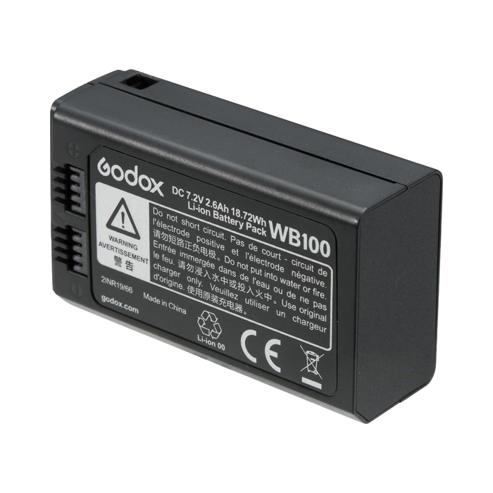 Godox WB100 Battery for AD100pro Pocket Flash & Select Flashes