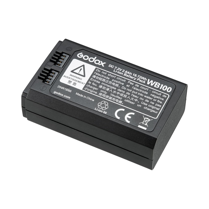 Godox WB100 Battery for AD100pro Pocket Flash & Select Flashes