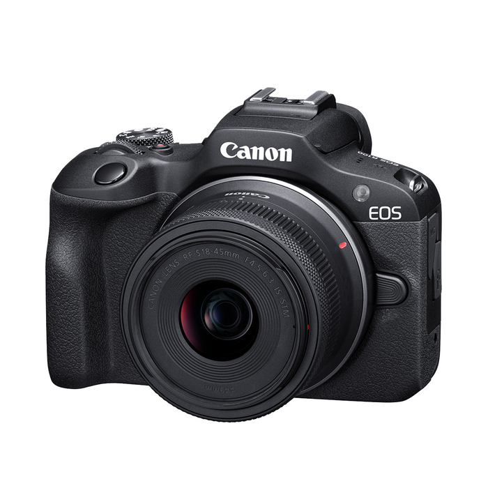 Canon EOS R100 Mirrorless Camera with RF-S 18-45mm F4.5-6.3 IS STM Canon EOS R100 Mirrorless Camera with RF-S 18-45mm F4.5-6.3 IS STM