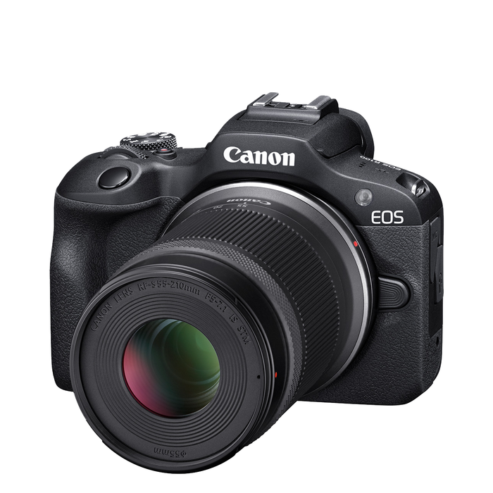 Canon EOS R100 RF-S 18-45mm f/4.5-6.3 IS STM & RF-S 55-210mm f/5-7.1 IS STM Lens Kit