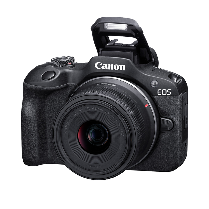 Canon EOS R100 RF-S 18-45mm f/4.5-6.3 IS STM & RF-S 55-210mm f/5-7.1 IS STM Lens Kit