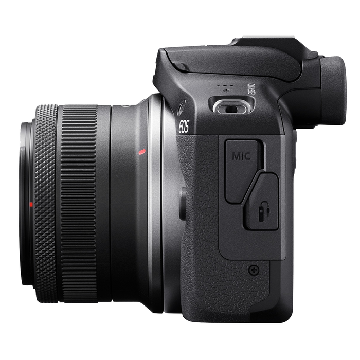 Canon EOS R100 RF-S 18-45mm f/4.5-6.3 IS STM & RF-S 55-210mm f/5-7.1 IS STM Lens Kit