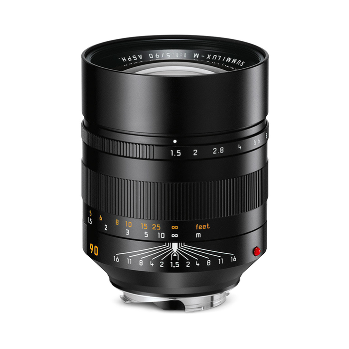 Leica Summilux-M 90mm f/1.5 ASPH. Lens - Black