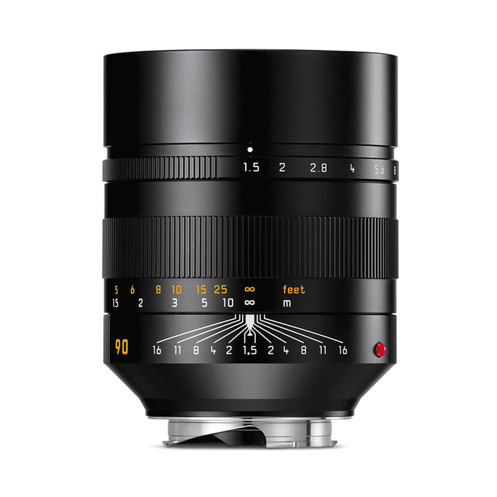 Leica Summilux-M 90mm f/1.5 ASPH. Lens - Black