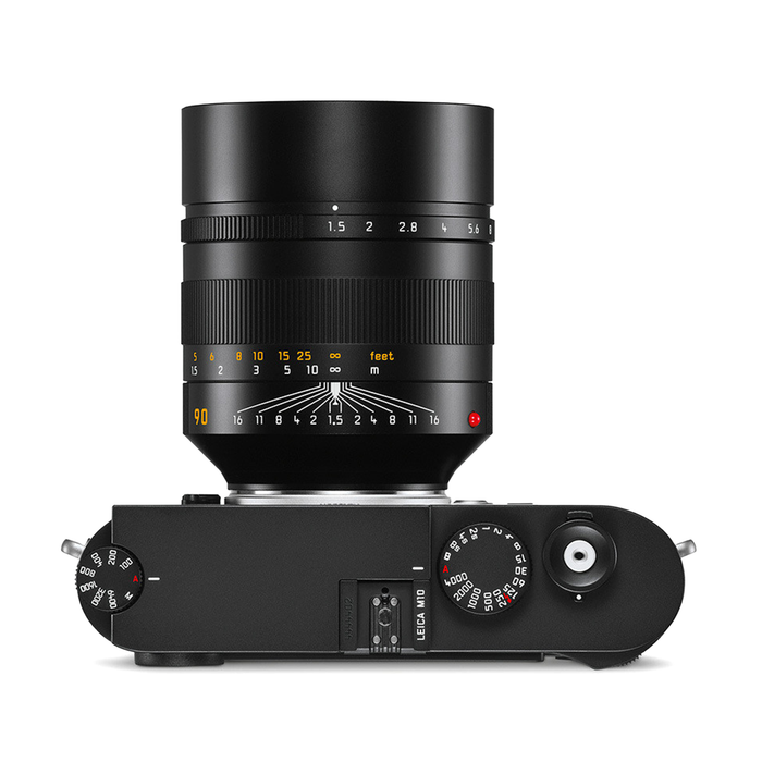 Leica Summilux-M 90mm f/1.5 ASPH. Lens - Black