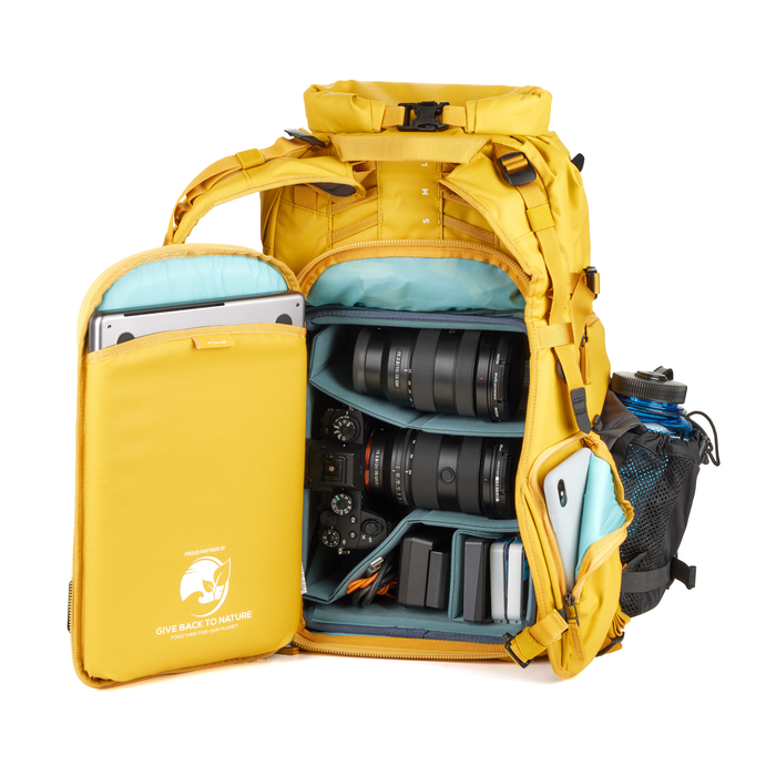 Shimoda Action X25 v2 Backpack Starter Kit with Small Mirrorless Core Unit - Yellow