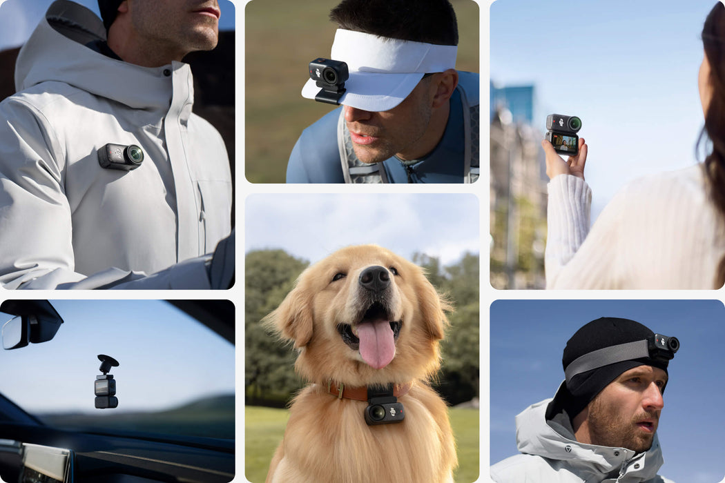 DJI Osmo Nano 4K Small Wearable Camera Standard Combo (64GB)