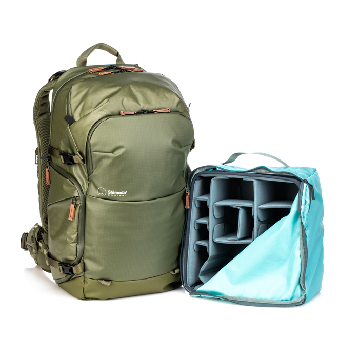 Shimoda Explore v2 35L Backpack Starter Kit with Medium DSLR Core Unit - Army Green