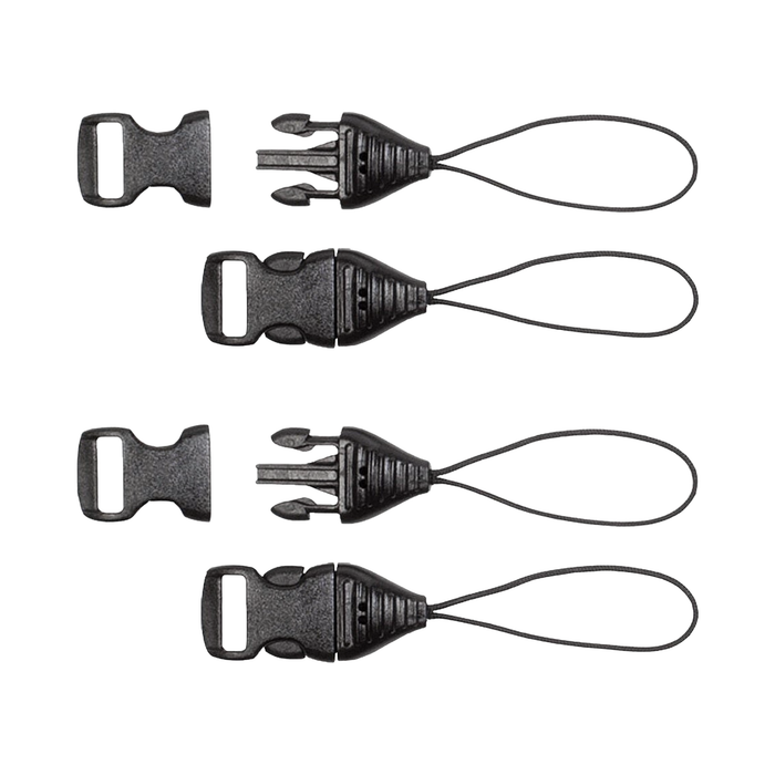 Op/Tech Mini Quick Disconnect Loops, 1mm (Set of 4)
