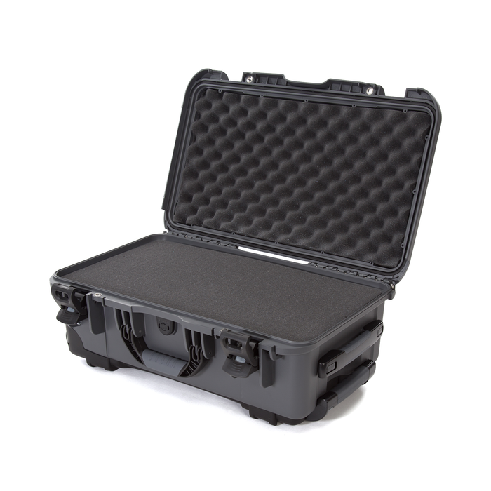 Nanuk 935 Wheeled Protective Case with Cubed Foam & Lid Foam - Graphite