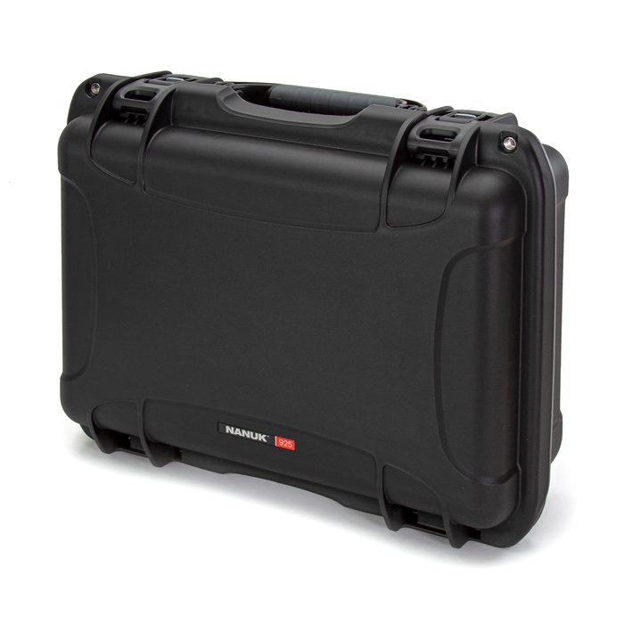 Nanuk 925 Medium-Series Pro Photo Kit Protective Case with Padded Dividers & Lid Organizer - Black