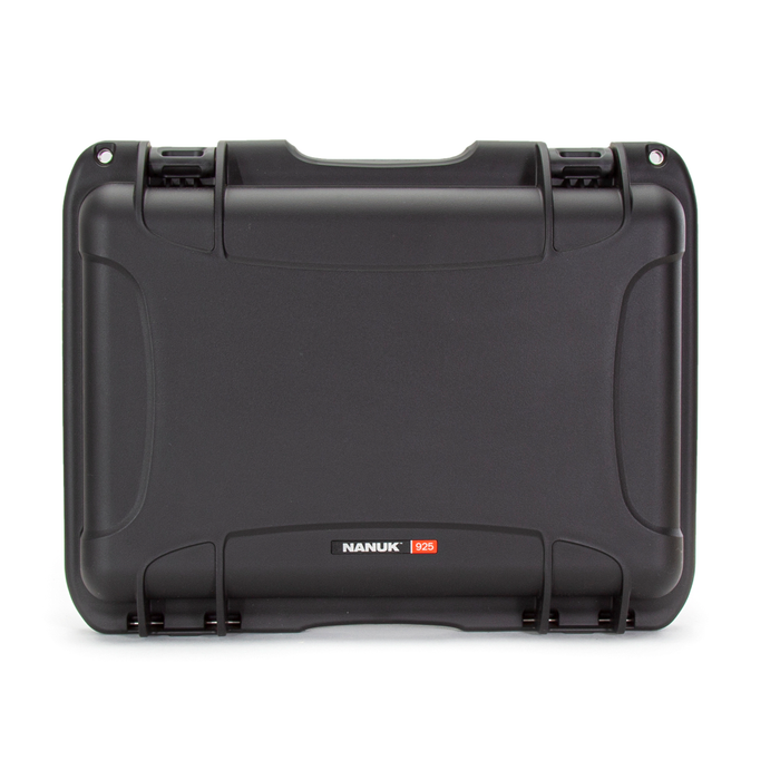 Nanuk 925 Medium-Series Pro Photo Kit Protective Case with Padded Dividers & Lid Organizer - Black