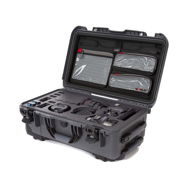 overdose ギヤケース Nanuk 935 Wheeled Protective Case with Custom DSLR Foam & Lid