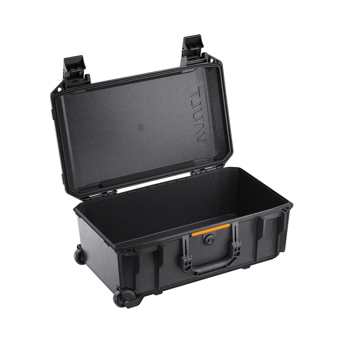 Pelican V525 Vault Rolling Case with Padded Dividers & Lid Foam - Black