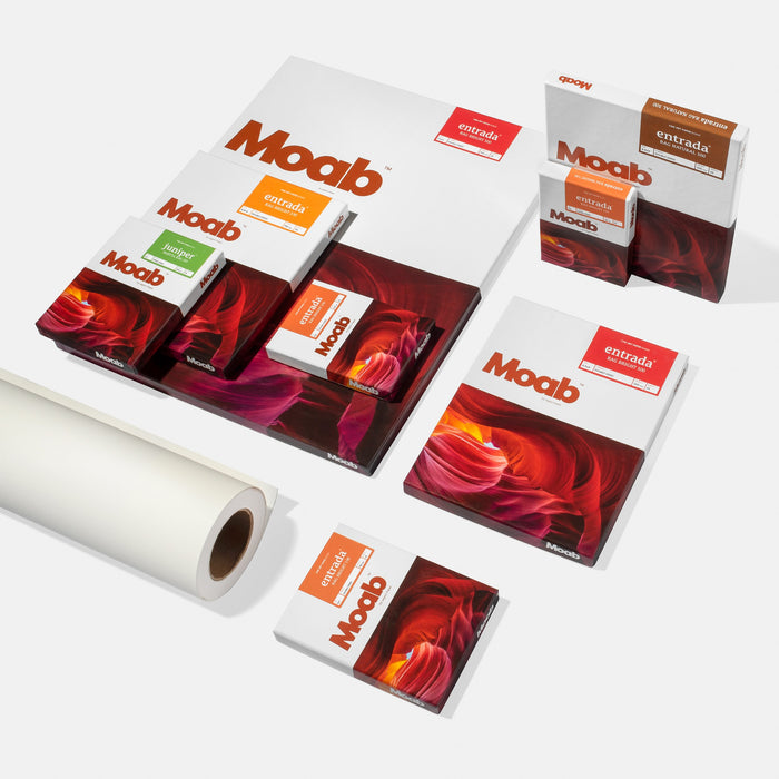 Moab Entrada Rag Bright 290 Inkjet Paper, 24" x 40' - Roll