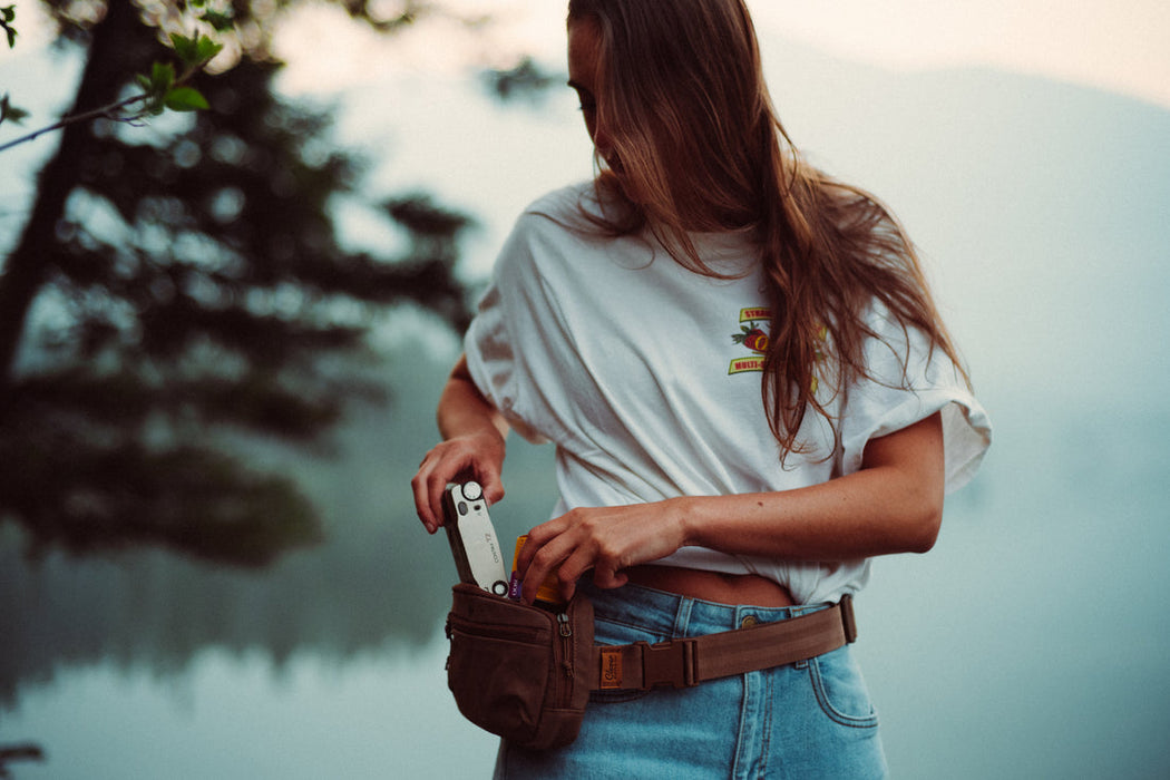 Clever Supply Co. Sidekick Belt Bag, 1L - Tan