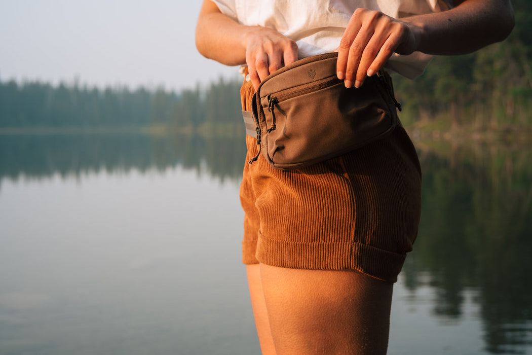 Clever Supply Co. Sidekick Belt Bag, 1L - Tan