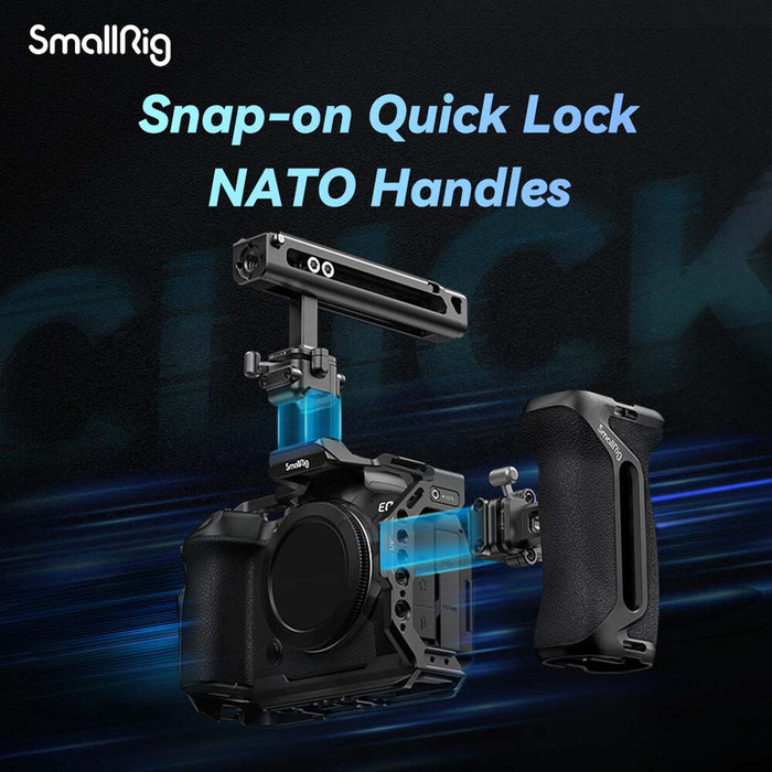 SmallRig Snap-On Quick-Lock NATO Side Handle 4017