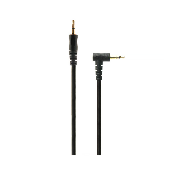 PocketWizard MM3 Stereo Miniphone to Stereo Miniphone Coiled Flash Sync Cable, 1'-3' - Black