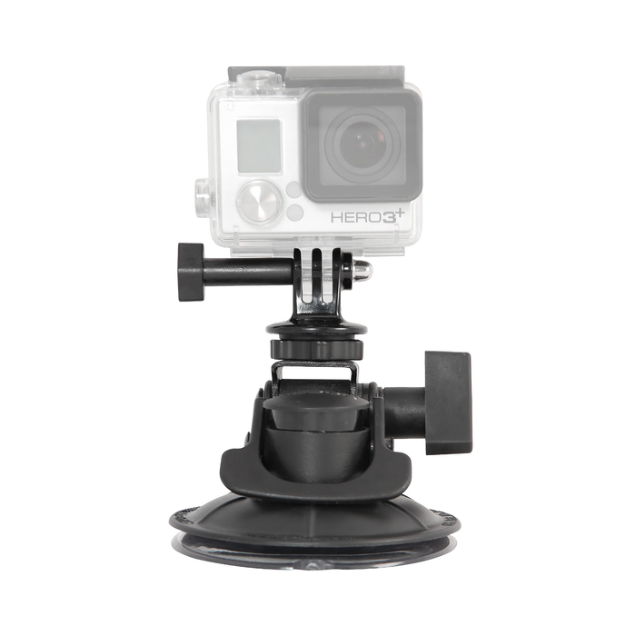 Delkin Devices Fat Gecko Stealth Single Suction Cup Camera Mount with GoPro Adapter