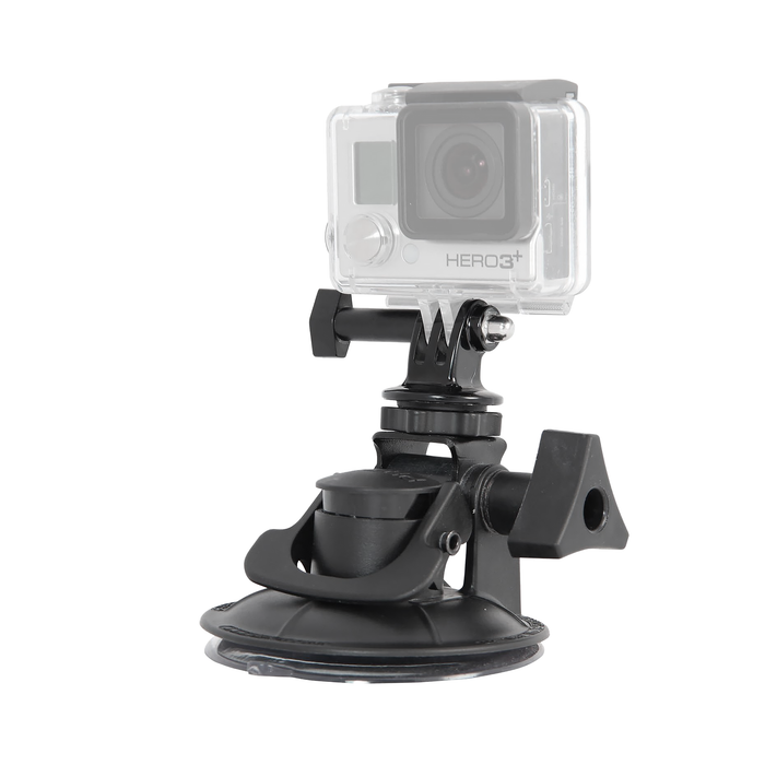 Delkin Devices Fat Gecko Stealth Single Suction Cup Camera Mount with GoPro Adapter