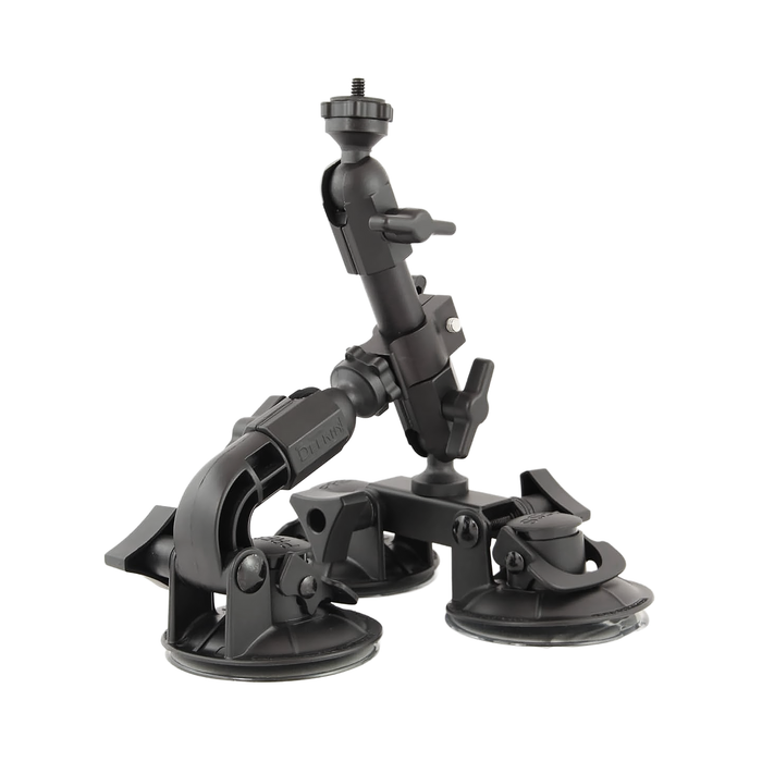 Delkin Devices Fat Gecko Triple Suction Cup Camera Mount