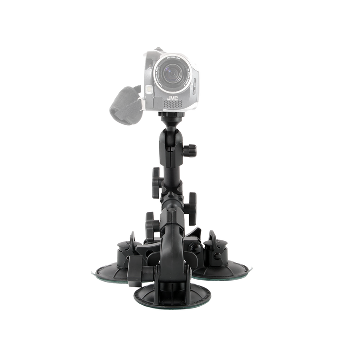 Delkin Devices Fat Gecko Triple Suction Cup Camera Mount Delkin Devices Fat Gecko Triple Suction Cup Camera Mount