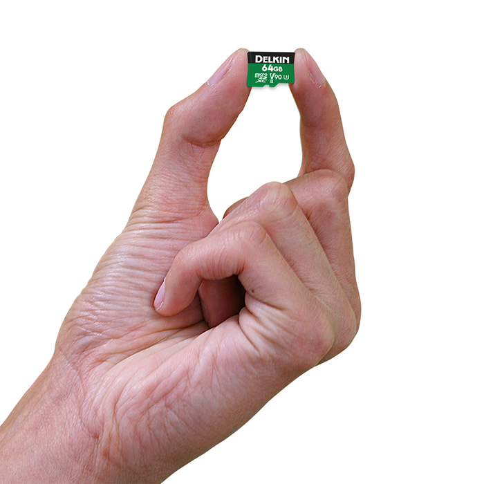 Delkin Devices 64GB POWER UHS-II microSDXC Memory Card with microSD Adapter