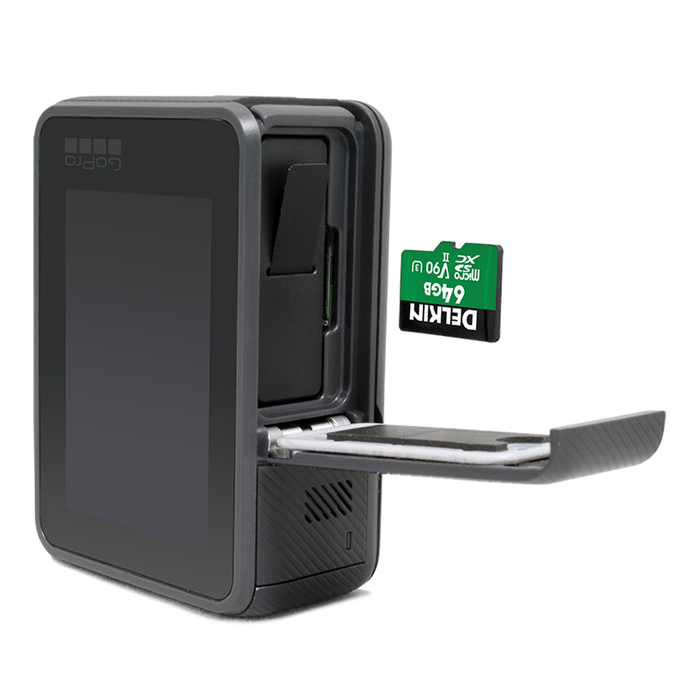 Delkin Devices 64GB POWER UHS-II microSDXC Memory Card with microSD Adapter