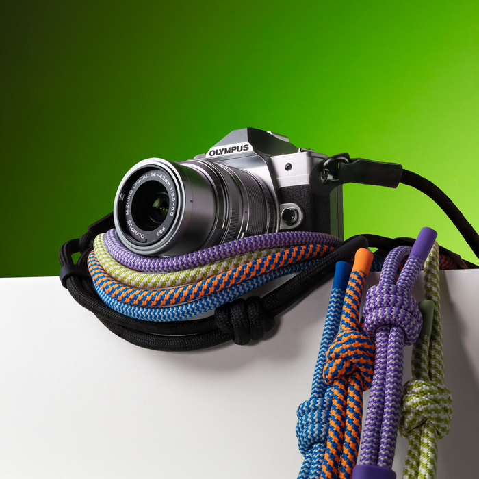 ProMaster Rope Camera Strap with Split Ring, 38-48" - Yellow / Green