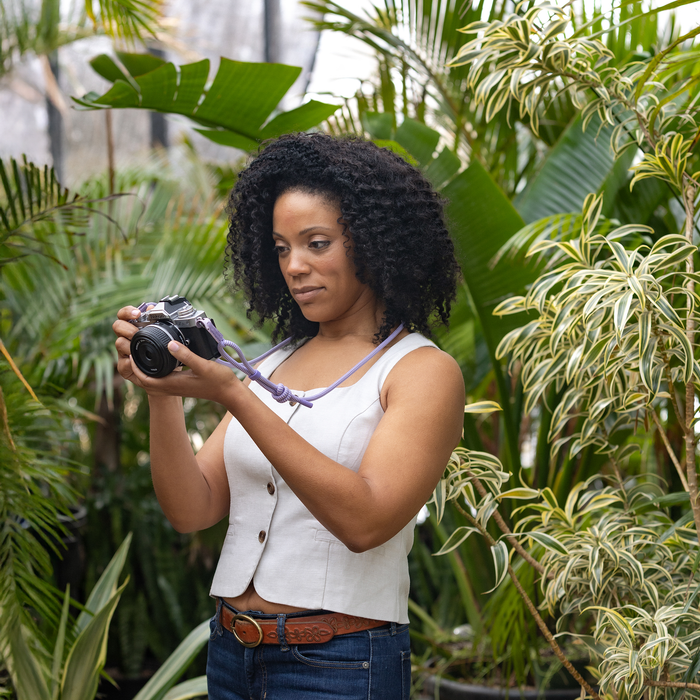 ProMaster Rope Camera Strap with Split Ring, 38-48" - Purple