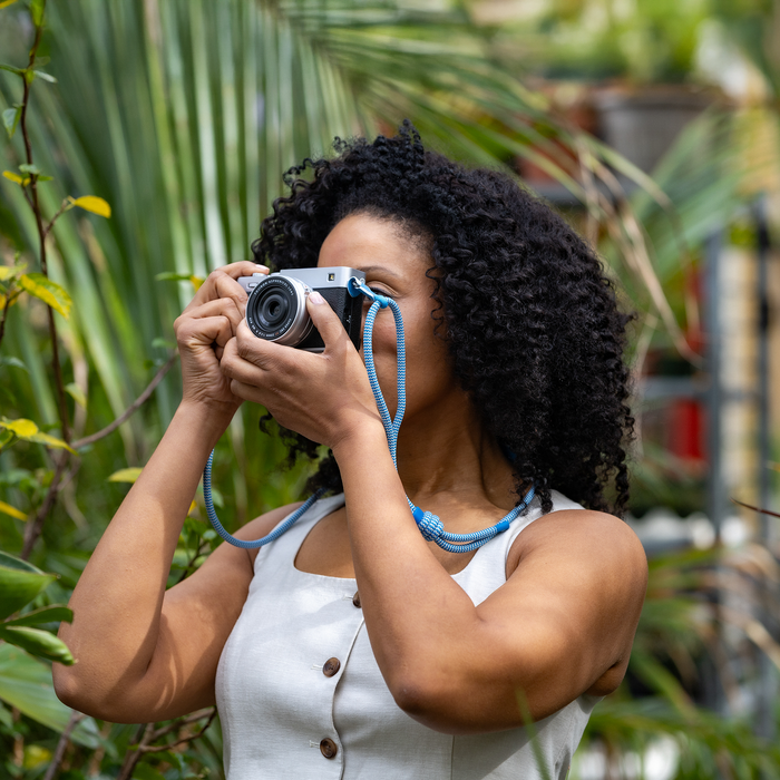 ProMaster Rope Camera Strap with Split Ring, 38-48" - Light Blue