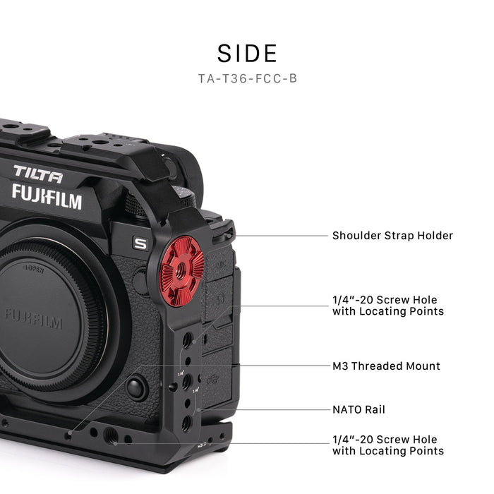 Tilta Full Camera Cage for Fujifilm X-H2S Basic Kit - Black