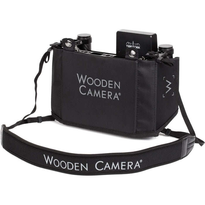Wooden Camera Director's Monitor Cage v3 with Dual Carbon Fiber Handgrips