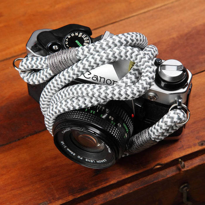 Photogenic Supply Rope Camera Strap with Split Ring, 43" - Greyscale