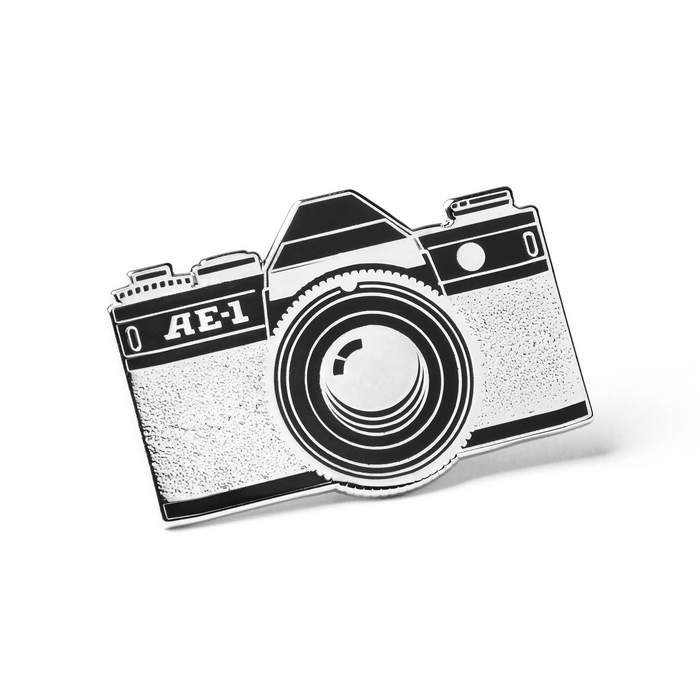 AE-1 Camera Pin - Silver