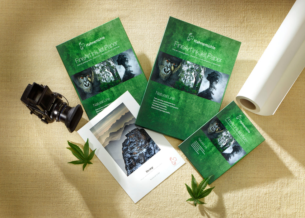 Hahnemühle Limited Edition 13 x 19" Portfolio Box with 50 Sheets - Hemp