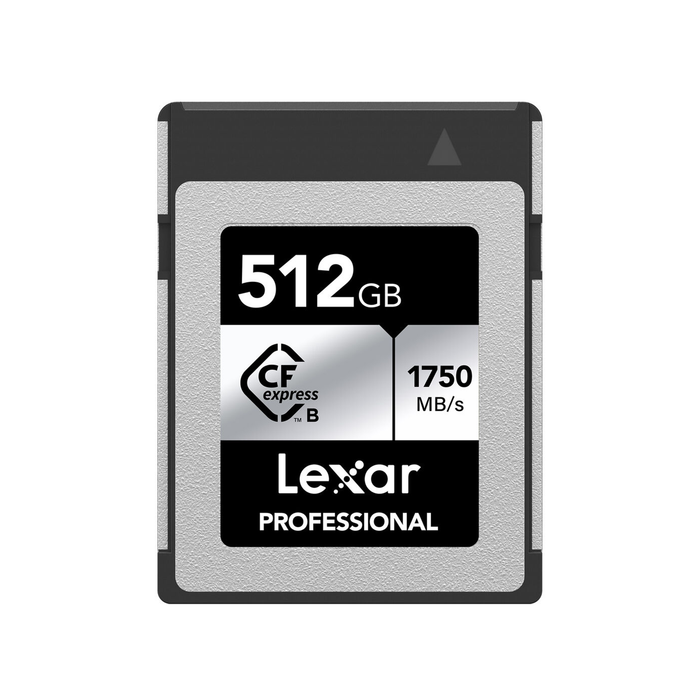 Lexar 512GB Professional CFexpress Type B SILVER Series Memory Card