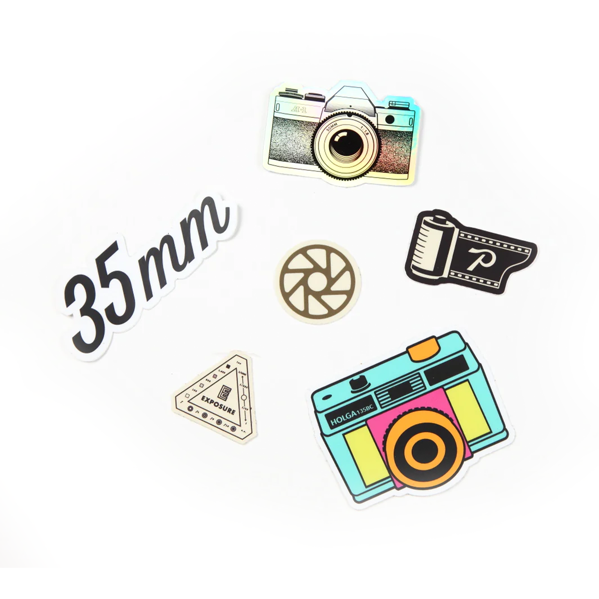 Film Lover's Sticker Pack, 5-Piece — Glazer's Camera